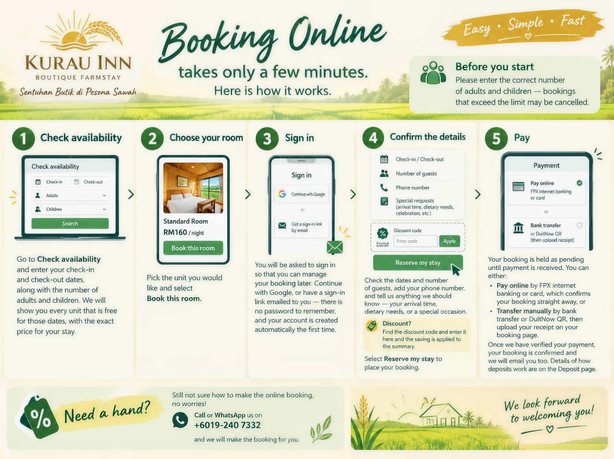 How to Book
